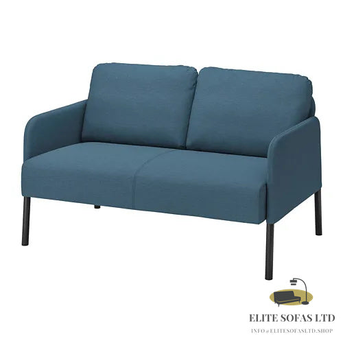 ELITE SOFAS 2-seat sofa, Knisa medium blue