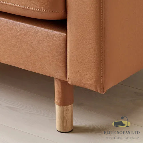 ELITE SOFAS 2-seat sofa, Grann/Bomstad golden-brown/wood