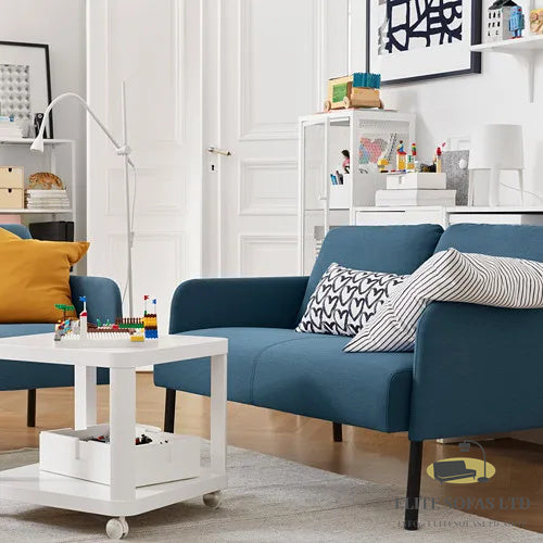 ELITE SOFAS 2-seat sofa, Knisa medium blue