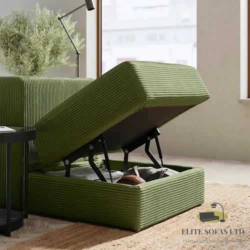 ELITE SOFAS 2-seat modular sofa, Samsala dark yellow-green