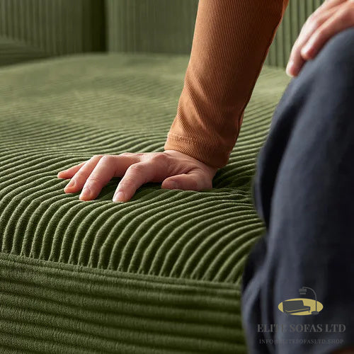 ELITE SOFAS 2-seat modular sofa, Samsala dark yellow-green