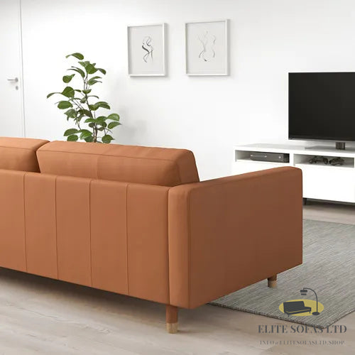 ELITE SOFAS 2-seat sofa, Grann/Bomstad golden-brown/wood